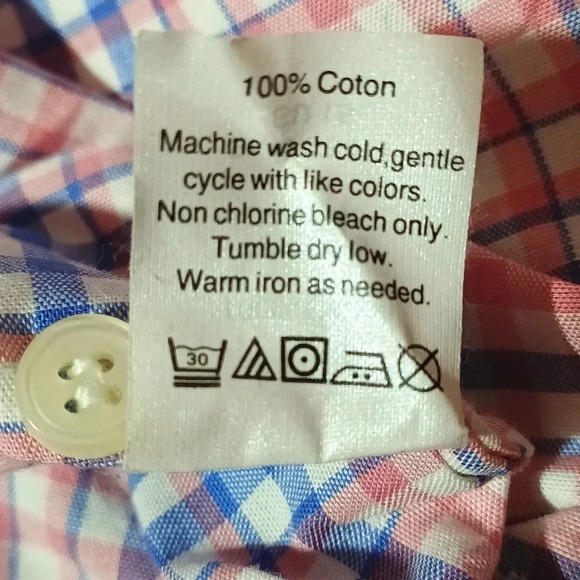 J. Crew Cotton cowgirl gingham pullover v-neck partial button up long sleeve - Picture 8 of 8